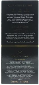 Monroe Maison Noir Quandoley Eau De Parfum Unisex 50 ml 2