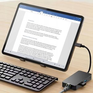 HUB USB-C 3*USB-A + USB-C PowerDelivery + RJ45 + HDMI 6