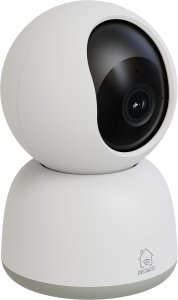 Smart WiFi camera DELTACO with motorized pan & tilt, white / SH-IPC16 / 1902918 3