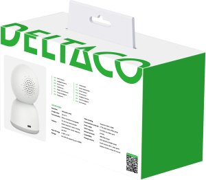 Smart WiFi camera DELTACO with motorized pan & tilt, white / SH-IPC16 / 1902918 10