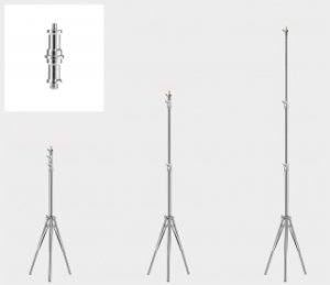 Statyw oświetleniowy K&F Concept KF34.044 - 280 cm 164