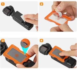 SunnyLife OSŁONA EKRANU ANTYREFLEKSYJNA FOLIA OCHRONNA ZE SZKŁA HARTOWANEGO DO DJI OSMO POCKET 3 12