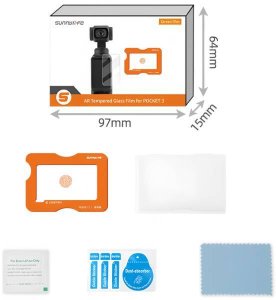 SunnyLife OSŁONA EKRANU ANTYREFLEKSYJNA FOLIA OCHRONNA ZE SZKŁA HARTOWANEGO DO DJI OSMO POCKET 3 13