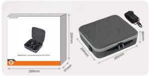 ETUI FUTERAŁ OCHRONNY DO KONTROLERA DJI RC 2 / RC-N3 + DRONA DJI MINI 5 PRO + AKCESORIA 13