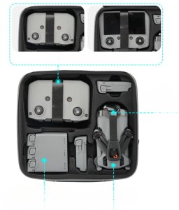 ETUI FUTERAŁ OCHRONNY DO KONTROLERA DJI RC 2 / RC-N3 + DRONA DJI MINI 5 PRO + AKCESORIA 5