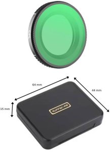 FILTR CPL POLARYZACYJNY OCHRONNY DO KAMERY SPORTOWEJ DJI OSMO NANO 14
