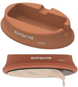 SunnyLife SILIKONOWA PODSTAWKA UCHWYT STOJAK DO DJI OSMO 360 Z TAŚMA KLEJĄCĄ POMARAŃCZOWY 2
