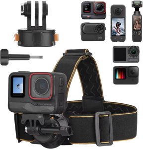 SZELKI OPASKA NA GŁOWĘ DO GOPRO HERO 13 12 11 10 / DJI OSMO ACTION / POCKET / INSTA360 2