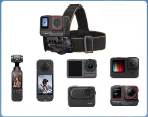 SZELKI OPASKA NA GŁOWĘ DO GOPRO HERO 13 12 11 10 / DJI OSMO ACTION / POCKET / INSTA360 6