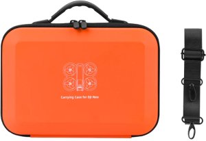 BRDRC PRZENOŚNA TORBA ETUI CASE FUTERAŁ OCHRONNY NA RAMIĘ NA DRONA I AKCESORIA DO DJI NEO (POMARAŃCZOWA) 4