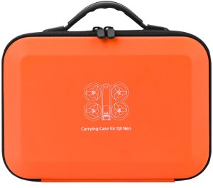BRDRC PRZENOŚNA TORBA ETUI CASE FUTERAŁ OCHRONNY NA RAMIĘ NA DRONA I AKCESORIA DO DJI NEO (POMARAŃCZOWA) 6