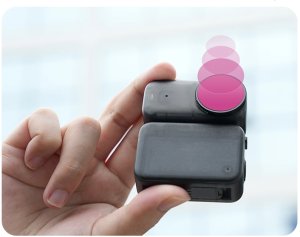 Greenl FILTR ND32 SZARY NEUTRALNY FILTR OCHRONNY DO KAMERY SPORTOWEJ DJI OSMO NANO 7