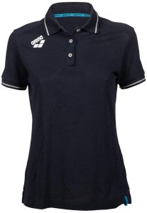 Arena KOSZULKA WOMEN'S TEAM POLOSHIRT SOLID COTTON NAVY 004893/700 XS 6