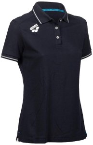 Arena KOSZULKA WOMEN'S TEAM POLOSHIRT SOLID COTTON NAVY 004893/700 XS 7