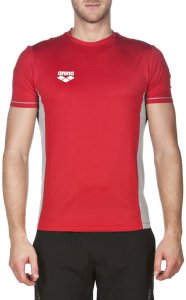 Arena KOSZULKA T-SHIRT TECHNICZNY UNISEX TL TECH S/S TEE RED 1D344/40 XXL 5