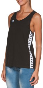 Arena KOSZULKA WOMAN TANK TOP TEAM ICONS BLACK-WHITE-BLACK ROZMIAR XS 001782501 6