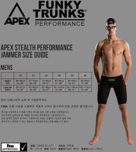 FUNKITA STRÓJ STARTOWY MEN'S APEX VIPER JAMMERS BLACK ATTACK FTP618M0105622 uk22 4