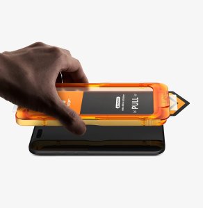 Spigen Szkło hartowane ALM GLAS.TR SLIM 3-PACK IPHONE 17 PRO MAX CLEAR 3