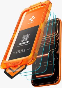 Spigen Szkło hartowane ALM GLAS.TR SLIM 3-PACK IPHONE 17 PRO CLEAR 2