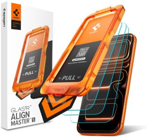 Spigen Szkło hartowane ALM GLAS.TR SLIM 3-PACK IPHONE 17 PRO CLEAR 3