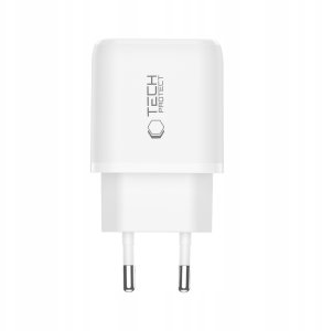 Ładowarka Tech-Protect NCA45W-GAN 2-PORT NETWORK CHARGER PD 45W / QC3.0 WHITE 3