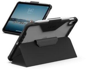 UAG Plyo LT - obudowa ochronna z uchwytem do Apple Pencil do iPad 10.9" 10 generacja / 11" (A16), wersja bulk (black-ice) 2