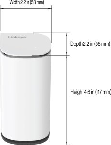 Router Linksys Velop Micro 6 Meshsystem AX3000 Extra node 4