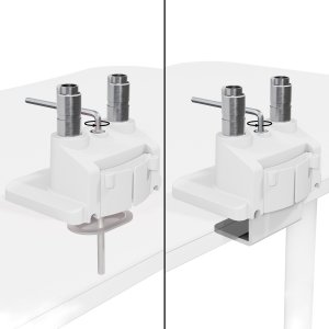 Arozzi Arozzi Alzare Neo Duo - Gas Spring Monitor Arm - White 4