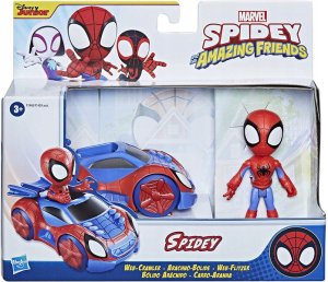 Zestaw HASBRO: Figurka SPIDEY SPIDERMAN + pojazd Web-Crawler Ruchome elementy 9