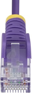 StarTech kabel sieciowy Fioletowy 2 m Cat6 U/UTP (UTP) 4