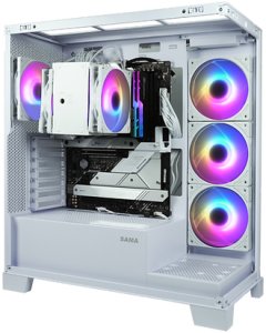 Scythe MUGEN 6 Płyta główna Wentylator 12 cm Biały 2 szt. 12