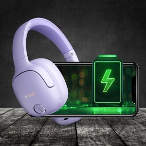 Słuchawki Manta HDP1001PU RYTMO ELEGANCE Słuchawki nauszne purpurowe 6