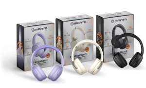 Słuchawki Manta HDP1001PU RYTMO ELEGANCE Słuchawki nauszne purpurowe 8