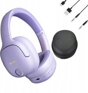 Słuchawki Manta HDP1001PU RYTMO ELEGANCE Słuchawki nauszne purpurowe 10