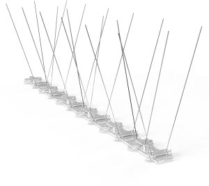 Kolce na Ptaki Gołębie Kolce Przeciw Ptakom Gołębiom Nierdzewne Kolce do Odstraszania Ptaków Gołębi o Długości 500mm i Szerokości 140mm 3