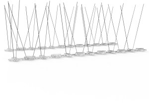 Kolce na Ptaki Gołębie Kolce Przeciw Ptakom Gołębiom Nierdzewne Kolce do Odstraszania Ptaków Gołębi o Długości 500mm i Szerokości 140mm 4