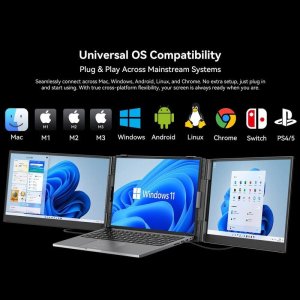 Monitor Blackview Monitor 14" przenośny podwójny DCM6 2