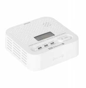 Czujnik czadu, tlenku węgla Kruger&Matz Connect S10 Tuya PN-EN50921 5