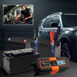 Zenwire Ładowarka Prostownik Akumulatorowy Samochodowy z Funkcją Naprawy AGM 6V 12V JMD-6S 2