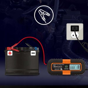 Zenwire Ładowarka Prostownik Akumulatorowy Samochodowy z Funkcją Naprawy AGM 6V 12V JMD-6S 7