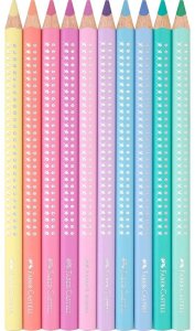 Faber-Castell Kredki ołówkowe Sparkle Jumbo 10 kolorów 2