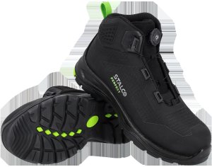 Lekki trzewik tkanina pokryta TPU zapięcie żyłka pokrętło siateczki mesh podnosek i wkładka antyprzebiciowa kompozyt podeszwa - khaki 43 2