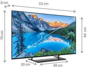 Telewizor Thomson 50UG5X15 Telewizor 127 cm (50") 4K Ultra HD Smart TV Wi-Fi Czarny 3