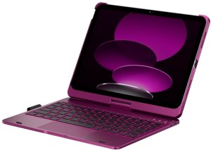 Etui Typecase Flexbook Touch             z klawiaturą do iPad 11" (A16) 2025 / iPad 10.9" 2022 malinowy 3