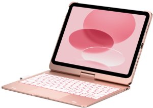 Etui Typecase Flexbook Touch             z klawiaturą do iPad 11" (A16) 2025 / iPad 10.9" 2022 różany 2