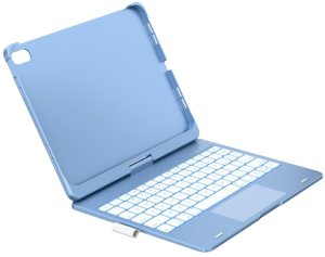 Etui Typecase Flexbook Touch             z klawiaturą do iPad 11" (A16) 2025 / iPad 10.9" 2022 jasno niebieski 3