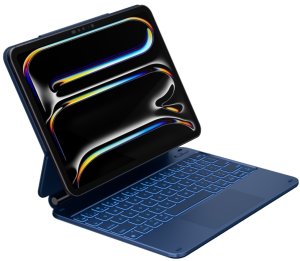 Etui Typecase Edge z klawiaturą do iPad  Air 11" 2024/2025 błękitny pacyfik 2