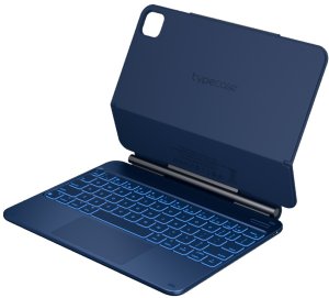 Etui Typecase Edge z klawiaturą do iPad  Air 11" 2024/2025 błękitny pacyfik 3
