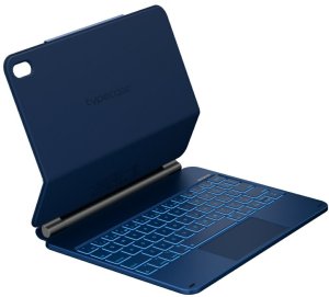 Etui Typecase Edge z klawiaturą do iPad  11" (A16) 2025 / iPad 10.9" 2022 błękitny pacyfik 2