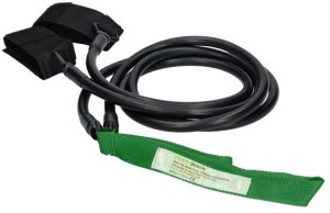 AQUA-SPORT POWERSTRECH KICK TRAINER GREEN RESISTANCE GUMA NA KOSTKI AS32090 2